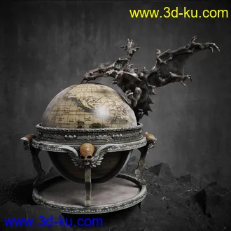 游戏道具,魔幻道具,法宝,奇异物品等模型合集的图片