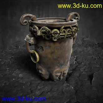 游戏道具,魔幻道具,法宝,奇异物品等模型合集的图片