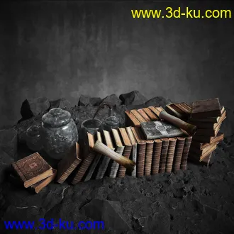 游戏道具,魔幻道具,法宝,奇异物品等模型合集的图片