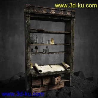 游戏道具,魔幻道具,法宝,奇异物品等模型合集的图片