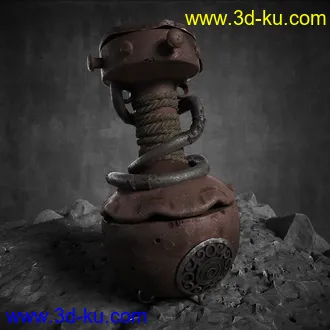 游戏道具,魔幻道具,法宝,奇异物品等模型合集的图片