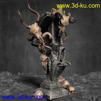 游戏道具,魔幻道具,法宝,奇异物品等模型合集的图片