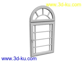 窗户模型,窗框模型合集共35个的图片