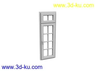 窗户模型,窗框模型合集共35个的图片