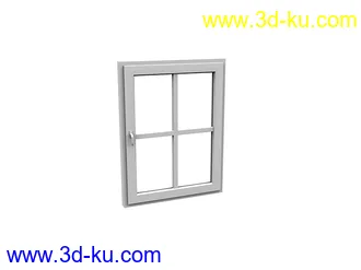 窗户模型,窗框模型合集共35个的图片