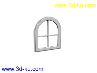 窗户模型,窗框模型合集共35个的图片