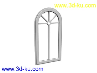 窗户模型,窗框模型合集共35个的图片