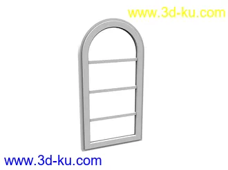 窗户模型,窗框模型合集共35个的图片