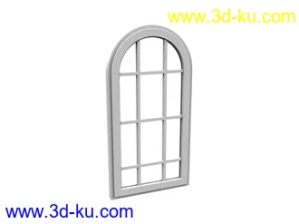 窗户模型,窗框模型合集共35个的图片