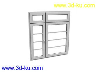 窗户模型,窗框模型合集共35个的图片