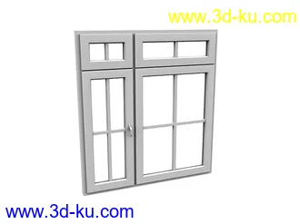 窗户模型,窗框模型合集共35个的图片