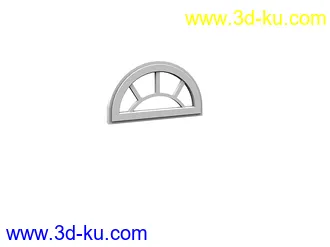 窗户模型,窗框模型合集共35个的图片