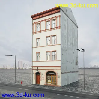 欧式建筑,楼房,公寓,大楼,大厦,等建筑模型合集的图片