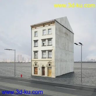 欧式建筑,楼房,公寓,大楼,大厦,等建筑模型合集的图片4