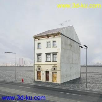 欧式建筑,楼房,公寓,大楼,大厦,等建筑模型合集的图片5