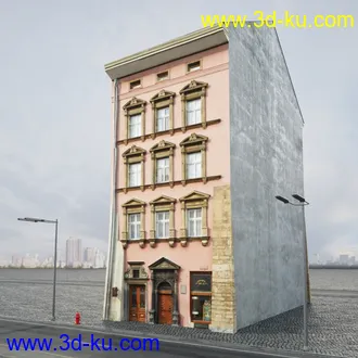欧式建筑,楼房,公寓,大楼,大厦,等建筑模型合集的图片