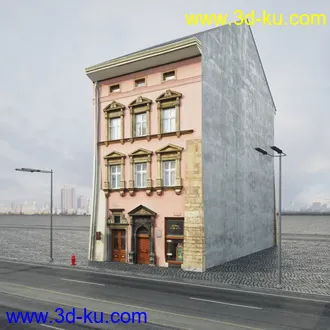 欧式建筑,楼房,公寓,大楼,大厦,等建筑模型合集的图片