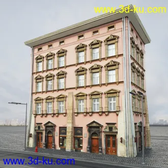 欧式建筑,楼房,公寓,大楼,大厦,等建筑模型合集的图片