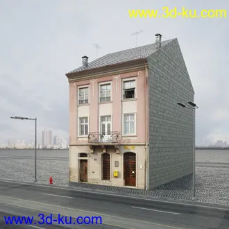 欧式建筑,楼房,公寓,大楼,大厦,等建筑模型合集的图片