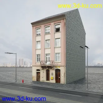 欧式建筑,楼房,公寓,大楼,大厦,等建筑模型合集的图片
