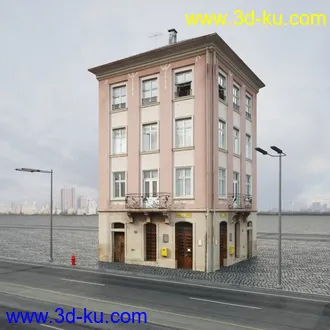 欧式建筑,楼房,公寓,大楼,大厦,等建筑模型合集的图片17