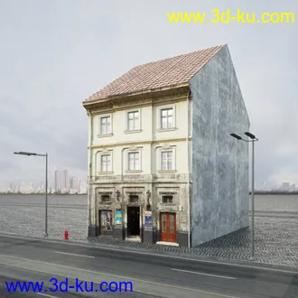 欧式建筑,楼房,公寓,大楼,大厦,等建筑模型合集的图片