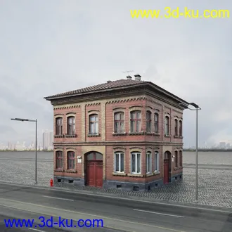 欧式建筑,楼房,公寓,大楼,大厦,等建筑模型合集的图片51