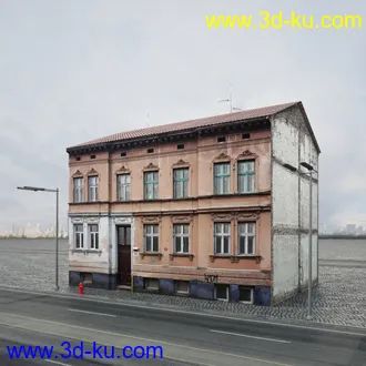 欧式建筑,楼房,公寓,大楼,大厦,等建筑模型合集的图片54
