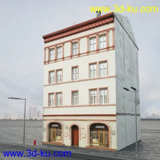 欧式建筑,楼房,公寓,大楼,大厦,等建筑模型合集的图片