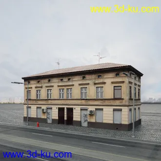 欧式建筑,楼房,公寓,大楼,大厦,等建筑模型合集的图片