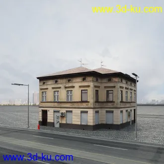欧式建筑,楼房,公寓,大楼,大厦,等建筑模型合集的图片61
