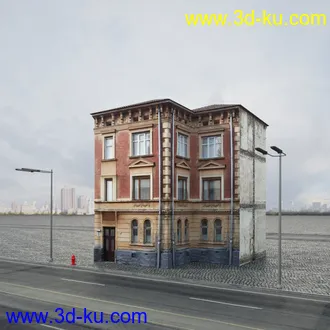 欧式建筑,楼房,公寓,大楼,大厦,等建筑模型合集的图片69