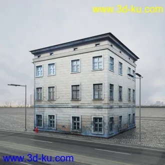 欧式建筑,楼房,公寓,大楼,大厦,等建筑模型合集的图片70