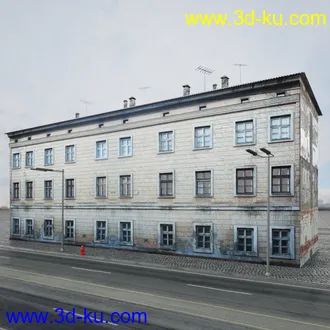 欧式建筑,楼房,公寓,大楼,大厦,等建筑模型合集的图片73