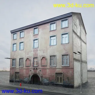 欧式建筑,楼房,公寓,大楼,大厦,等建筑模型合集的图片77