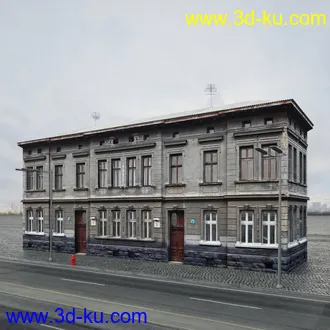 欧式建筑,楼房,公寓,大楼,大厦,等建筑模型合集的图片78