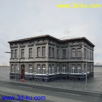 欧式建筑,楼房,公寓,大楼,大厦,等建筑模型合集的图片80