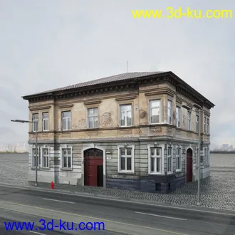 欧式建筑,楼房,公寓,大楼,大厦,等建筑模型合集的图片84
