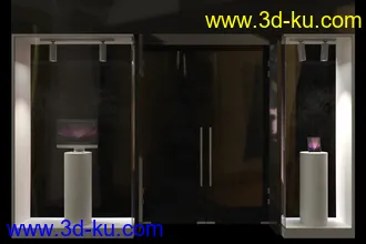 商品展览柜,橱窗,展台,商店等模型合集的图片