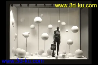 商品展览柜,橱窗,展台,商店等模型合集的图片