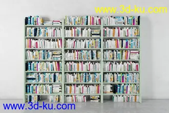 书架,书本,书箱,书柜,油画,画册等模型合集的图片