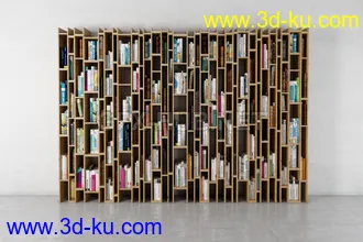 书架,书本,书箱,书柜,油画,画册等模型合集的图片