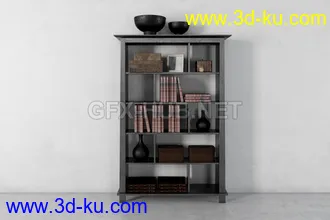书架,书本,书箱,书柜,油画,画册等模型合集的图片