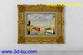 书架,书本,书箱,书柜,油画,画册等模型合集的图片
