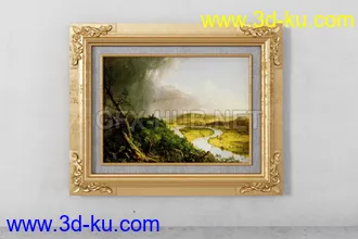 书架,书本,书箱,书柜,油画,画册等模型合集的图片