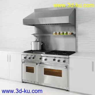 灶台,水槽,厨房设备,厨房电器等模型合集的图片