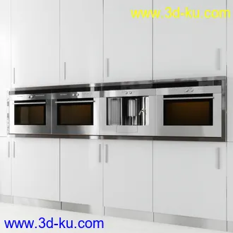 灶台,水槽,厨房设备,厨房电器等模型合集的图片10