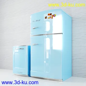 灶台,水槽,厨房设备,厨房电器等模型合集的图片11