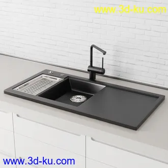 灶台,水槽,厨房设备,厨房电器等模型合集的图片15