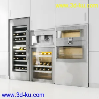 灶台,水槽,厨房设备,厨房电器等模型合集的图片17